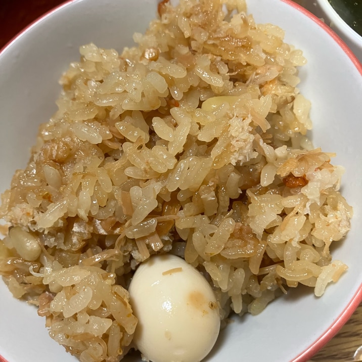 炊飯器で☆海鮮おこわ